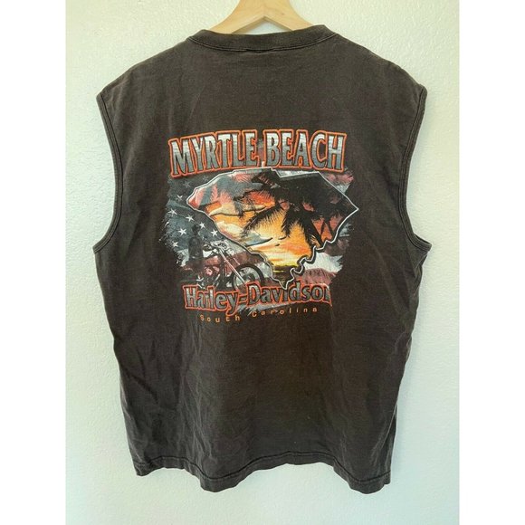 Harley Davidson Gray Muscle T Shirt Tank Men's XL If I Have to Explain You Would - Picture 4 of 5